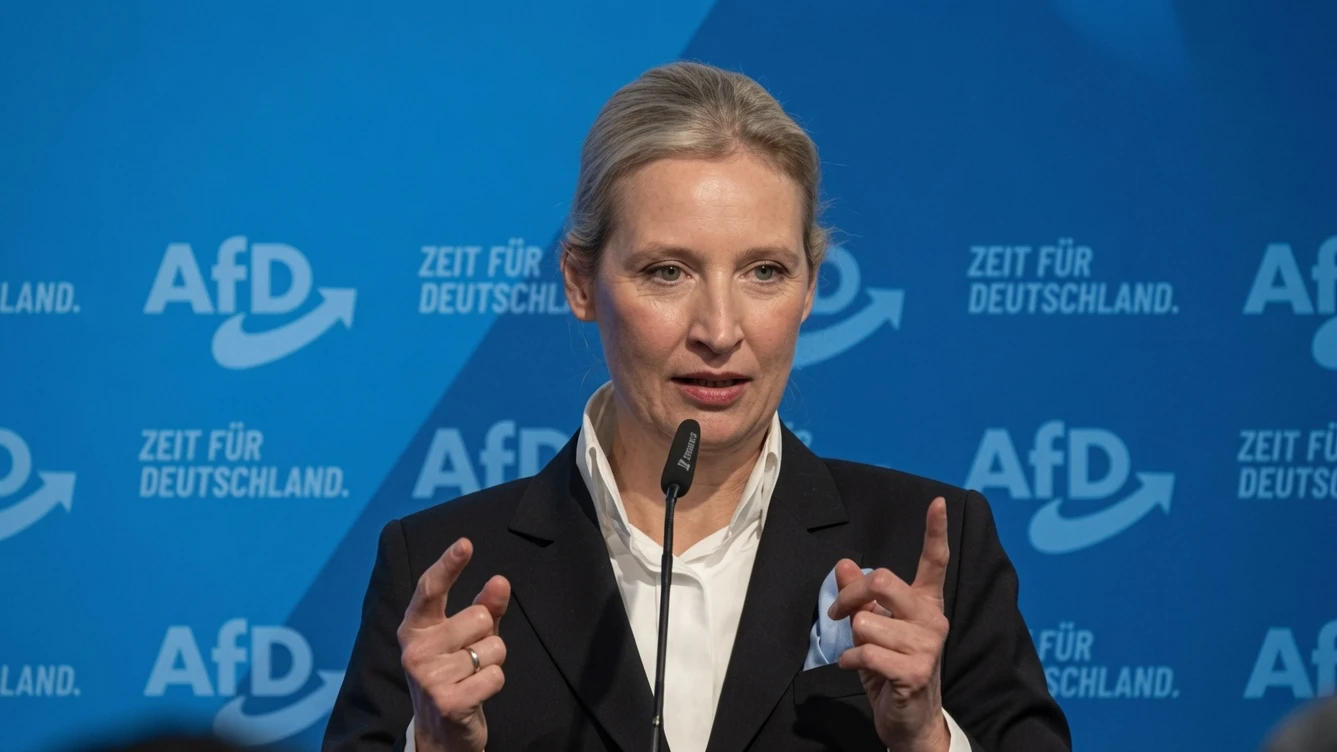 Alice Weidel reelegida al frente de Alternativa para Alemania (AfD) amenazada por antifas