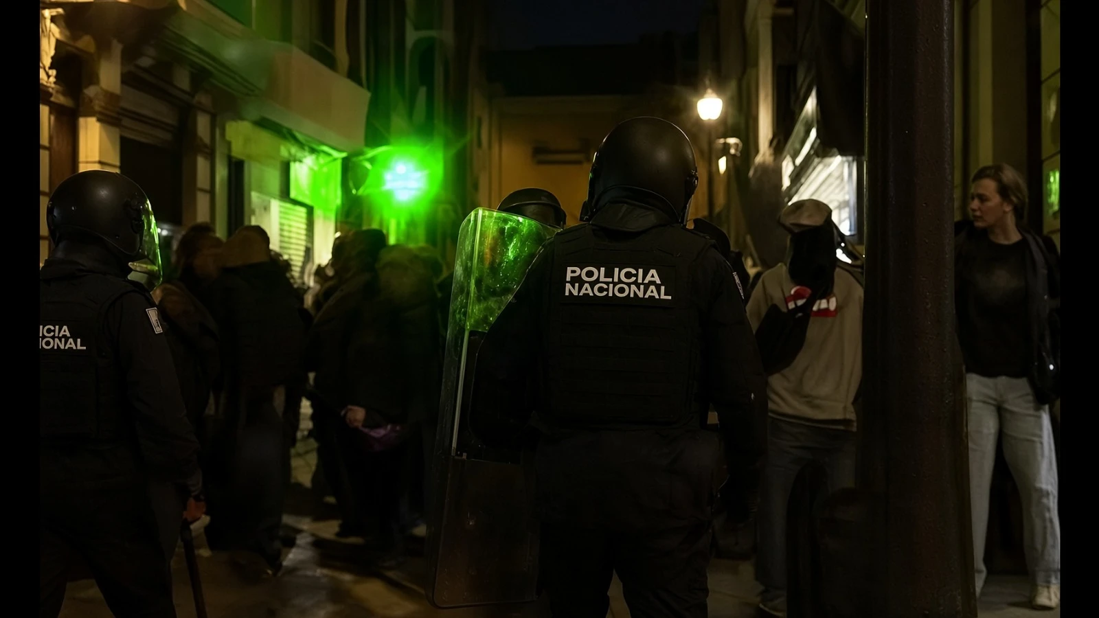 Vídeos: la ultraizquierda, emperrada en boicotear a Vox en La Coruña y Avilés