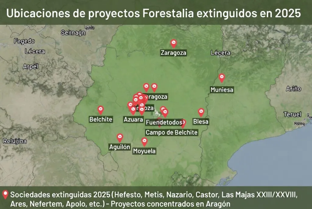 forestalia extinguidos 2025 fernando samper